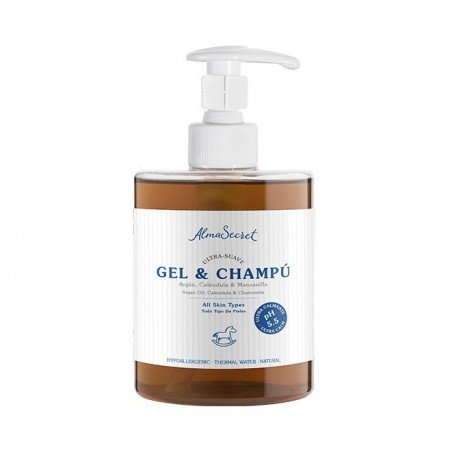 Gel Champú Ultra-Suave. PH 5.5 - Alma Secret