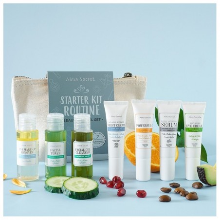 Completo - Beauty Travel Set (Piel Normal-Mixta) - Alma Secret
