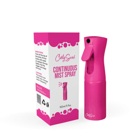 Continuous Mist Spray Bottle 160ml - Curly Secret