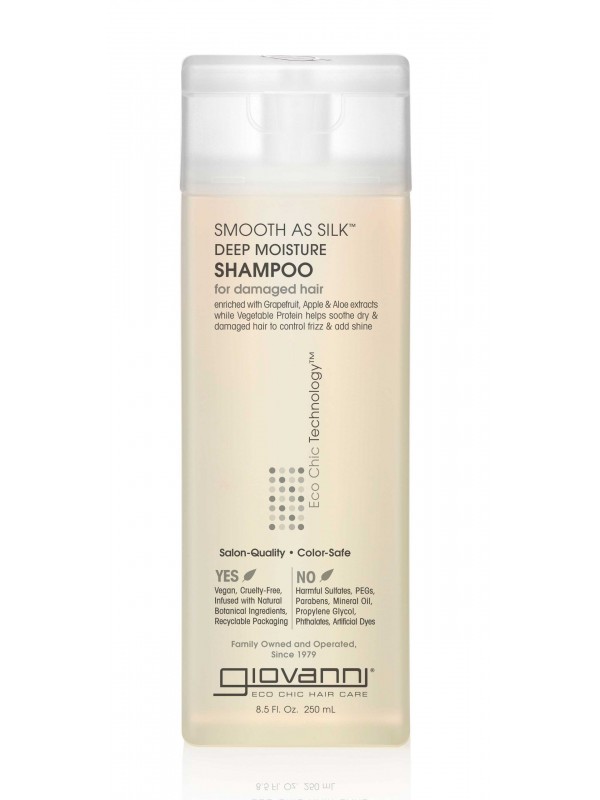 Champú Smooth As Silk Deep Moisture Shampoo 250ml. - Giovanni