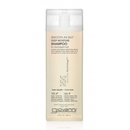 Champú Smooth As Silk Deep Moisture Shampoo 250ml. - Giovanni