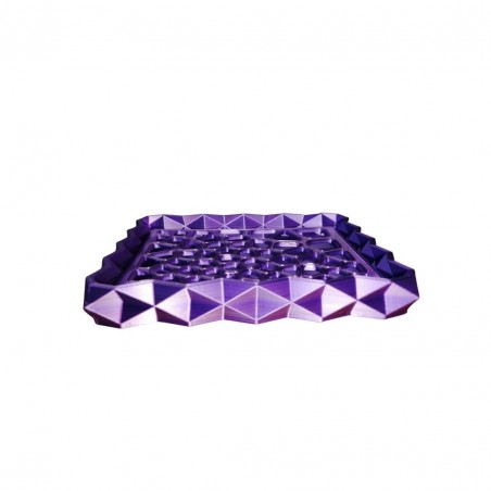 Jabonera impresión 3D Morado metalizado