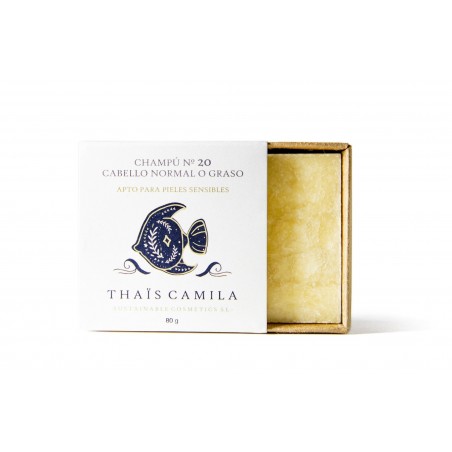 Champú Nº 20 – Cabello normal o graso - Thaïs Camila