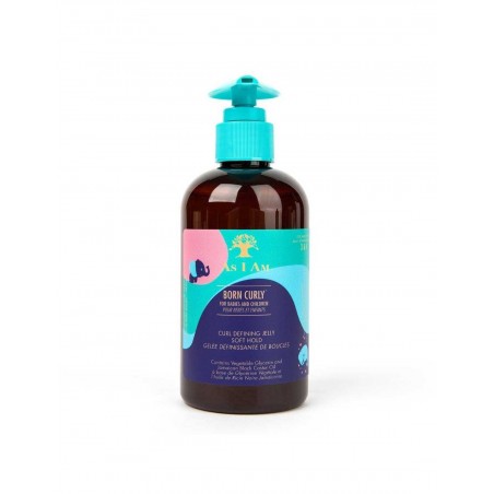 As I Am Born Curly Curl Defining Jelly Soft Hold 240ml / 8oz
