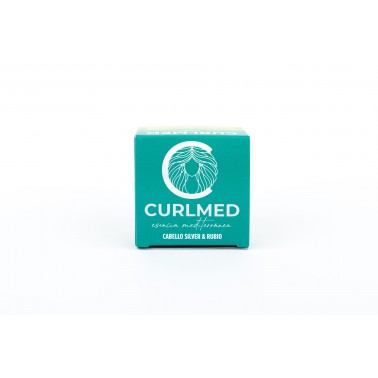 Champú sólido cabello silver y rubio 80gr - CurlMed