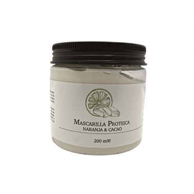 Mascarilla proteica naranja y cacao 200ml - Moonpello