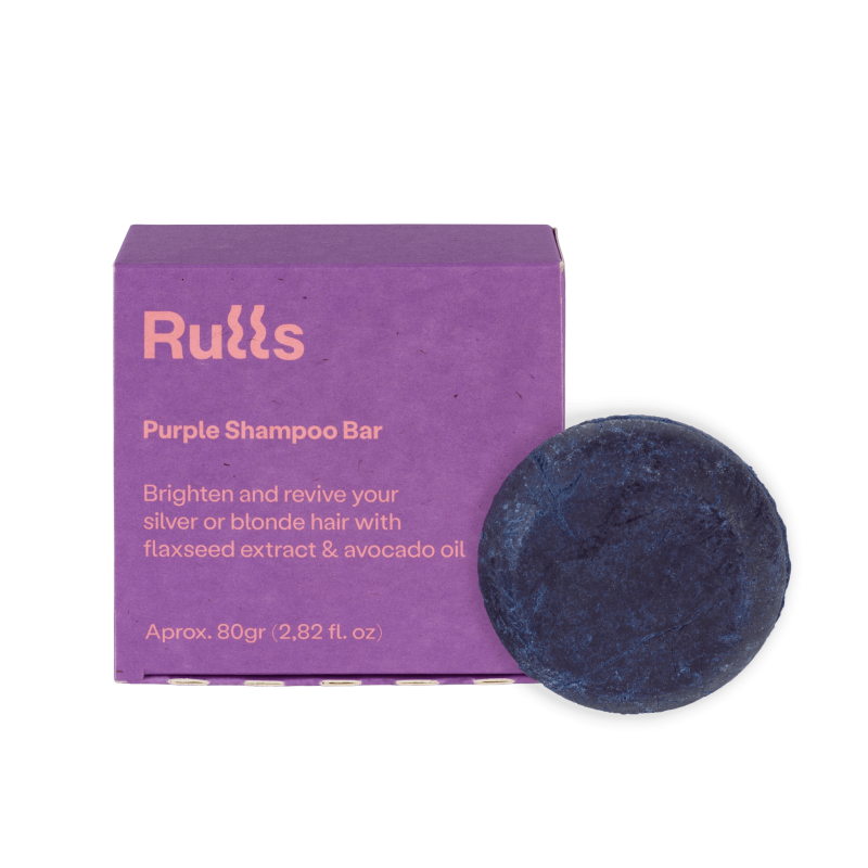 Champú matizador Purple Shampoo Bar 80gr - Rulls
