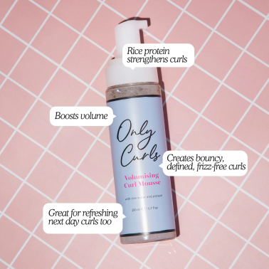 Volumising Curl Mousse - Only Curls