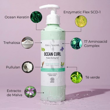 Gel Definidor de Rizos Ocean Curl