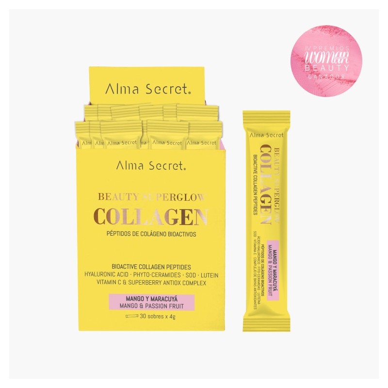 Colágeno Sabor Mango y Maracuyá - Alma Secret Colágeno Sabor Mango y Maracuyá - Alma Secret