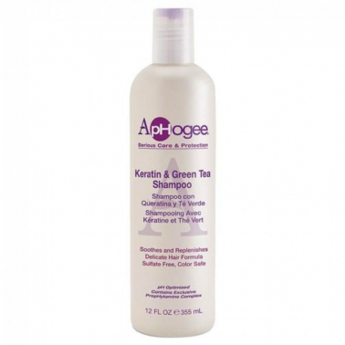 ApHogee Kertine & Green Tea Shampoo 355ml