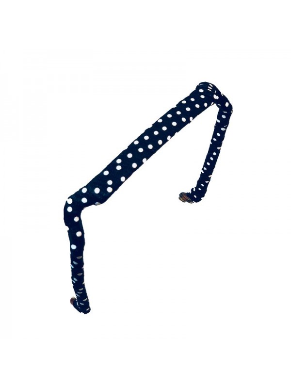 Zazzy Bandz Original Fit White Polka Dots an Black