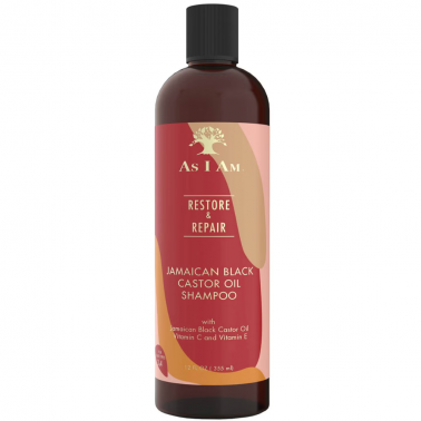As I Am Jamaican Black Castor Oil Champú 355ml