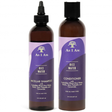 As I Am Rice Water Wash Day pack de 2 