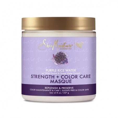 Purple Rice Water Strength & Color Care Masque Shea Moisture