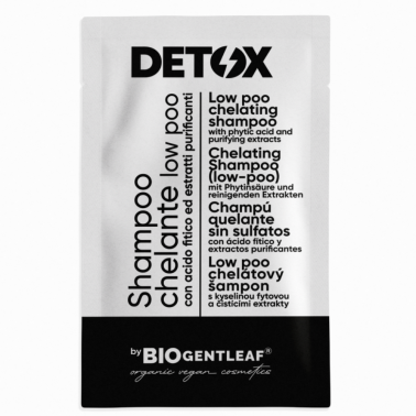 (Muestra) Bio Gentleaf Detox Sachet Shampoo Chelante Low Poo 7ml