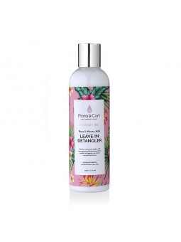 Flora & Curl Rose Water & Honey Leave-in Detangler 300ml