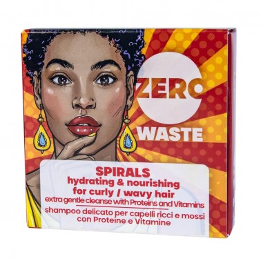 Bio Gentleaf Zero Waste Spirals Hydrating & Nourishing Shampoo Bar