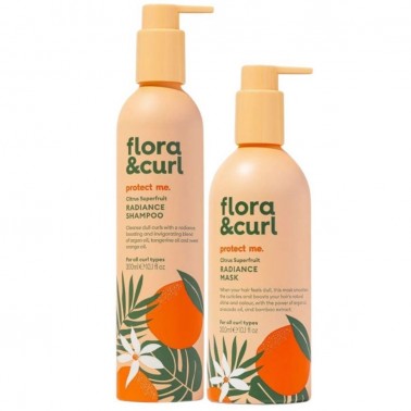 Flora & Curl Citrus Superfruit Radiance Pack 