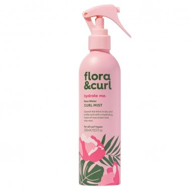 Flora & Curl Hydrate Me Rose Water Curl Mist 250ml