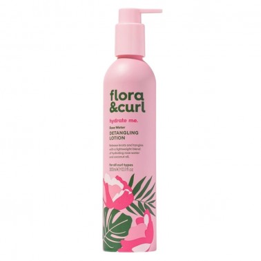 Flora & Curl Hydrate Me Rose Water Detangling Lotion 300ml