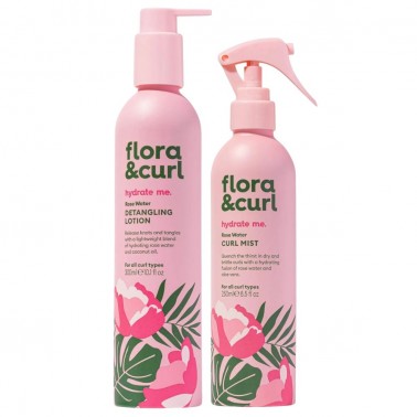 Flora & Curl Hydrate Me Rose Water Hydrating Pack 