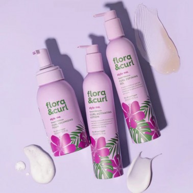 Flora & Curl The Coily Hair Styling Kit