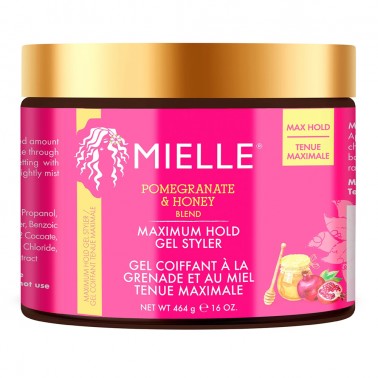 Mielle Pomegranate & Honey Maximum Hold Styler Gel 464g