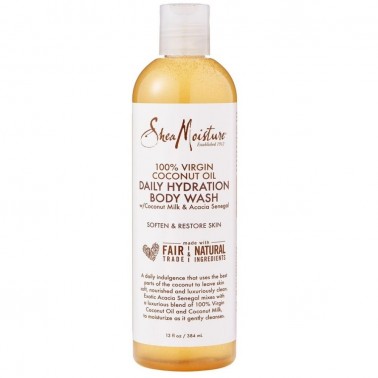 Shea Moisture 100% Virgin Coconut Oil Daily Hydration Body Wash 384ml