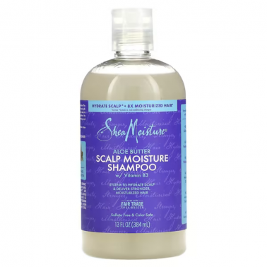 Shea Moisture Aloe Butter Scalp Moisture Shampoo 384ml