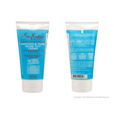 Shea Moisture Argan & Almond Blow Out Creme 170G (Fino+Frizz)