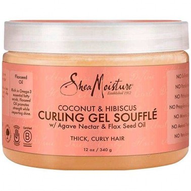 Shea Moisture Coconut & Hibiscus Curl Gel Soufflé 340g