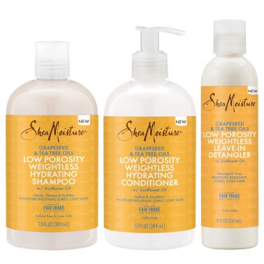 Shea Moisture Grapeseed & Tea Tree Oils Low Porosity Weightless Hydrating Pack 
