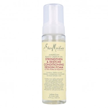 Shea Moisture Jamaican Black Castor Oil Acondicionador Design Espuma  222ml