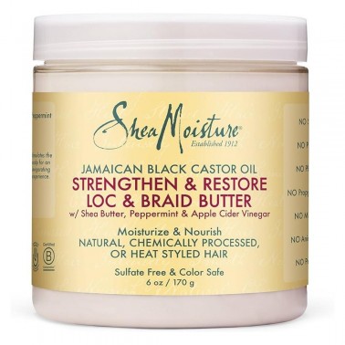 Shea Moisture Jamaican Black Castor Oil Strengthen Grow Loc 177ml