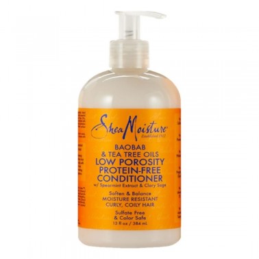Shea Moisture Low Porosity Protein Free Acondicionador 384ml/13oz