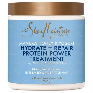 Shea Moisture Manuka Honey & Yogurt Hydrate + Repair Protein Power Treatment 227g