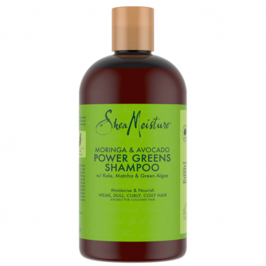 Shea Moisture Moringa & Avocado Power Greens Shampoo 384ml