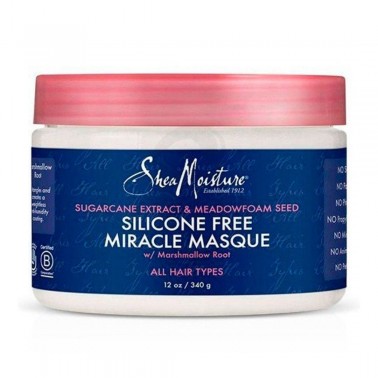 Shea Moisture Sugarcane Extract & Meadowfoamd Seed Miracle Masque 340g