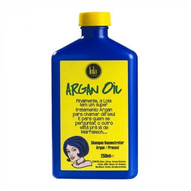 Lola Cosmetics Argan Oil Champú Reconstrutor Argan-pracaxi 250ml