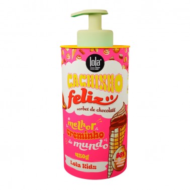 Lola Cosmetics Cachinho Feliz Sorbet de Chocolate Creme de Pentear 450g