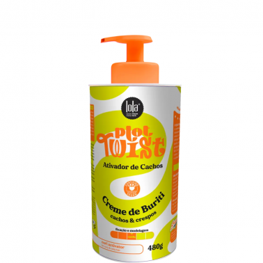 Lola Cosmetics Plot Twist Ativador De Cachos Creme de Buriti  480ml