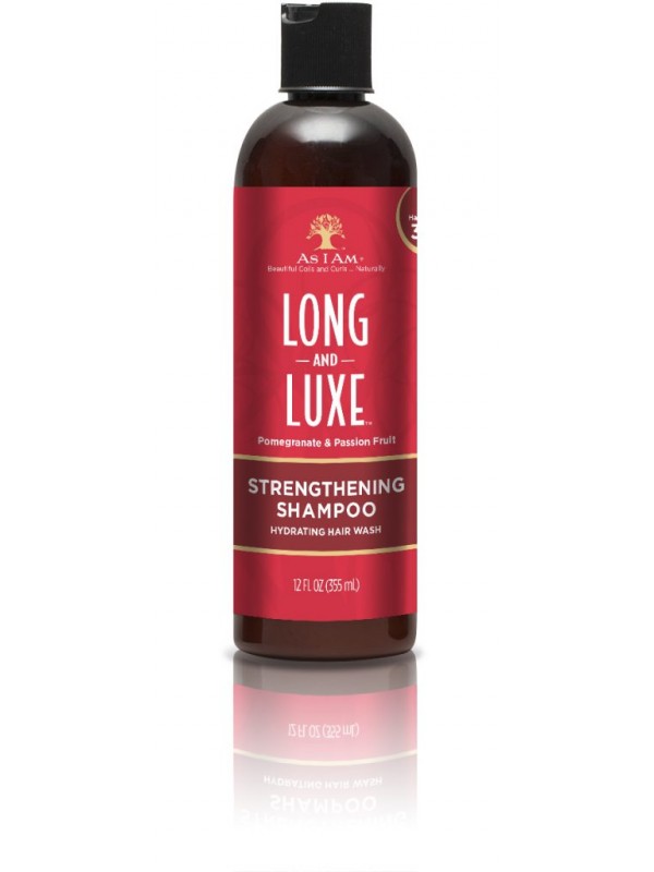 CHAMPÚ STRENGTHENING SHAMPOO LONG & LUXE AS I AM 355ML