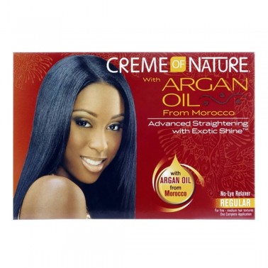 Creme Of Nature Argan Oil Relaxer Kit Regular