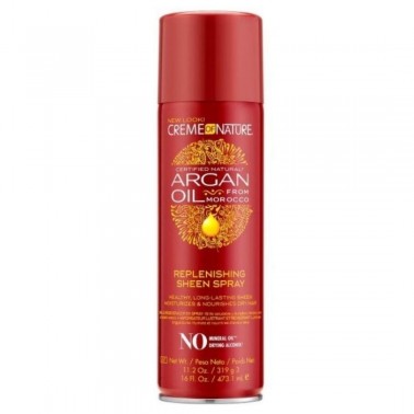 Creme Of Nature Argan Oil Replenishing Sheen Spray 473.1ml