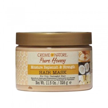 Creme of Nature Pure Honey Moist Replenish & Strength Hair Mascarilla 326g