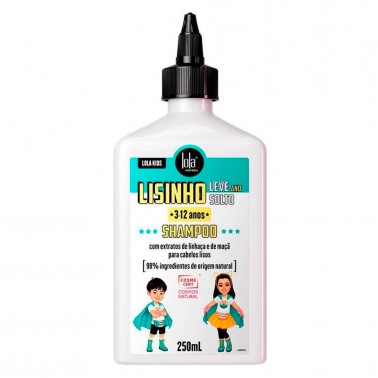 Lola Cosmetics Kids Lisinho Leve and Solto Shampoo 250ml