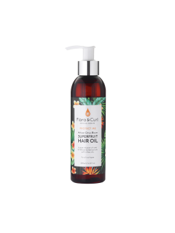 Flora & Curl African Citrus Superfruit Hair Oil 200ml.