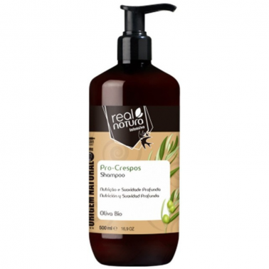 Real Natura Champu Sem Sal Pro-Crespos 500ml