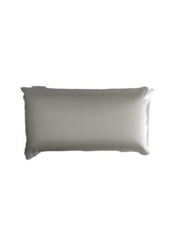 Funda de almohada de satén blanco 90x45cm - Sueños de Satén